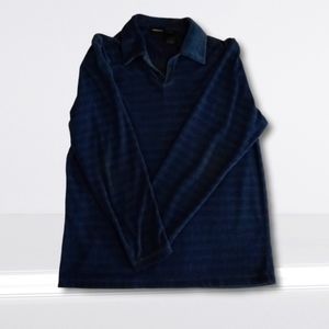 Liz Claiborne for men long sleeve dress shirt. Blue color Size Medium